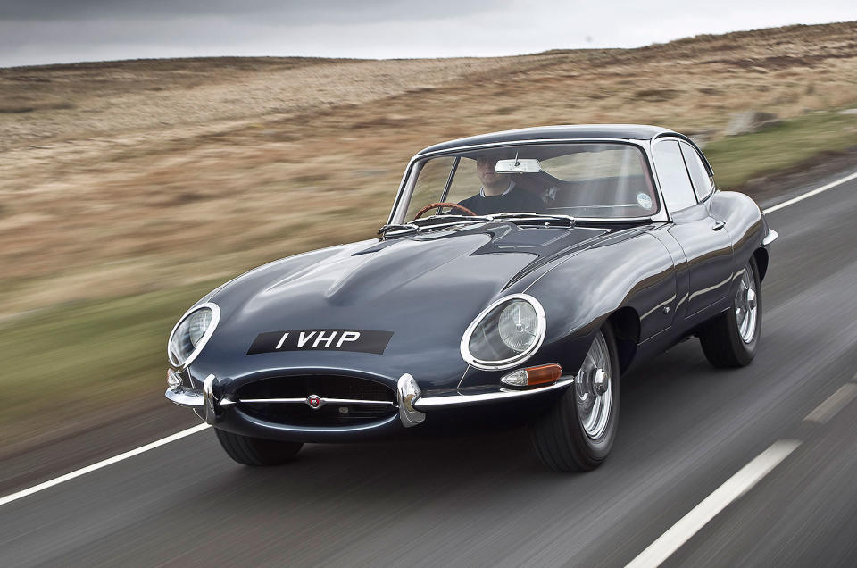 <p>It’s six decades since this car’s beauty robbed us of our breath, and still the E-Type is widely considered to be the most beautiful car ever. That it appeared roughly half-way through the evolution of the car to date perhaps begs questions of car design since.</p>