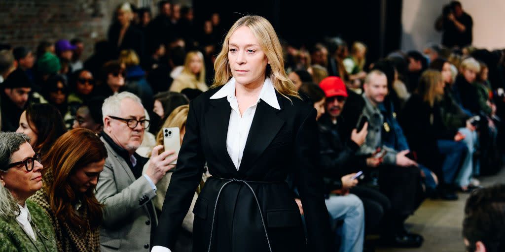 chloë sevigny at proenza schouler fall 2023 ready to wea