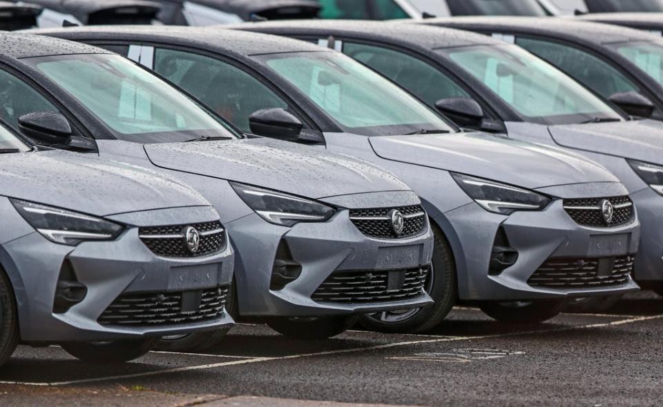 Demand for new cars in the UK increased by just 1% last year despite a surge in electric vehicles, new figures are expected to show (Peter Byrne/PA) (PA Archive)