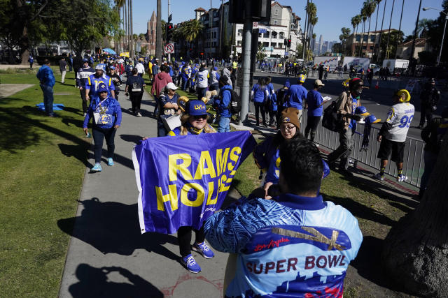 The Rams' Super Bowl 2022 LA parade in photos