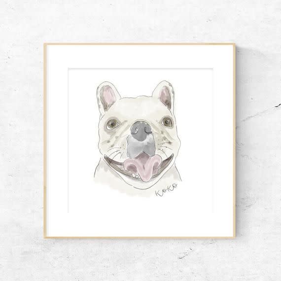 29) Custom Pet Portrait