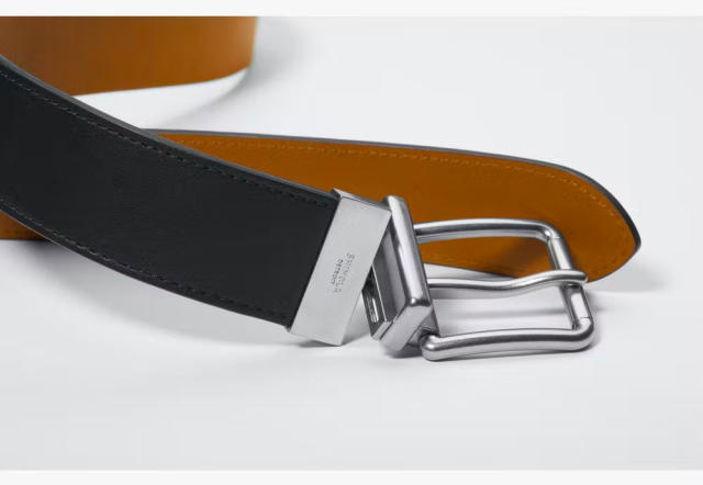 Polo Ralph Lauren Men s Webbed O-ring Belt Orange Medium 