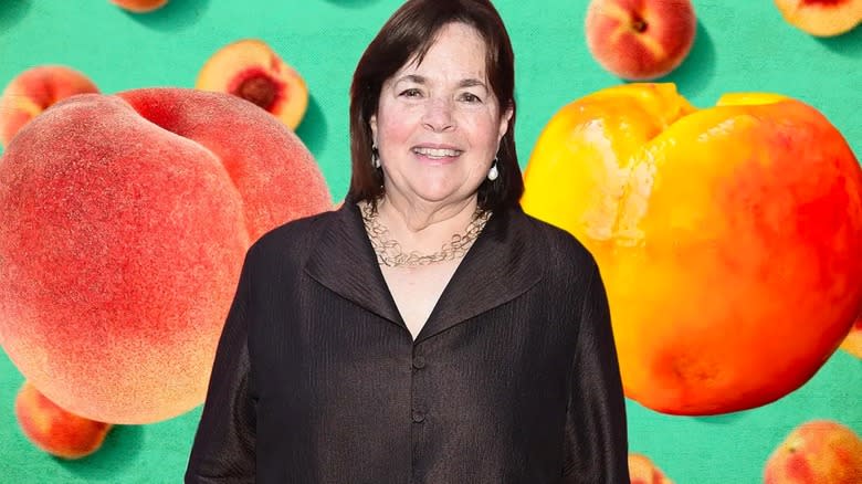 ina garten and peaches