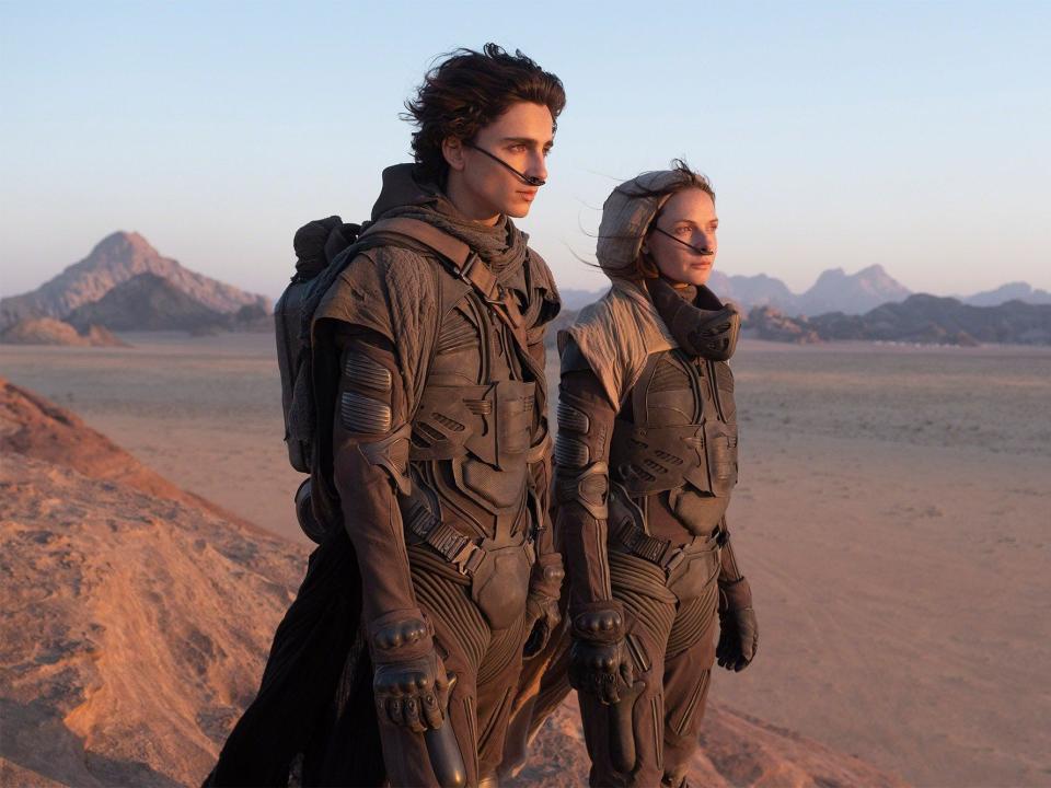 dune timothee chalamet rebecca ferguson