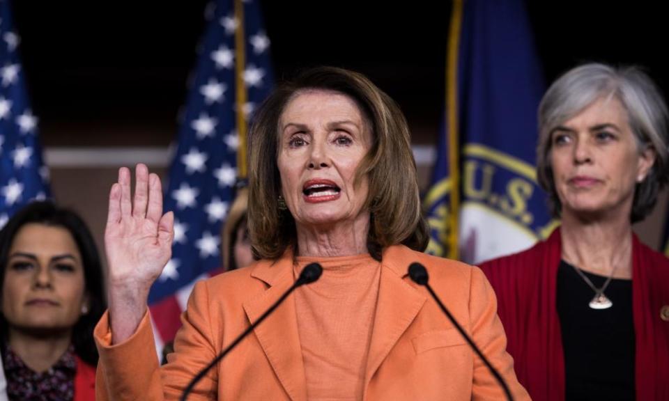 Nancy Pelosi said the immigration plan holds the Dreamers ‘hostage to a hateful anti-immigrant scheme’.