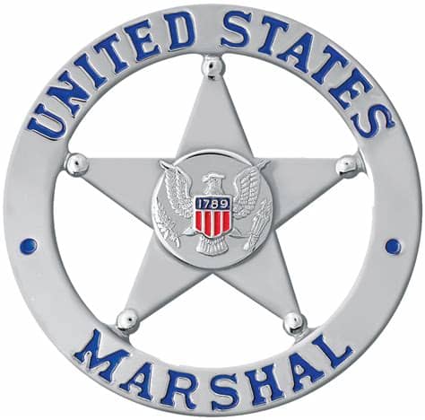 US Marshal Badge.  File image.