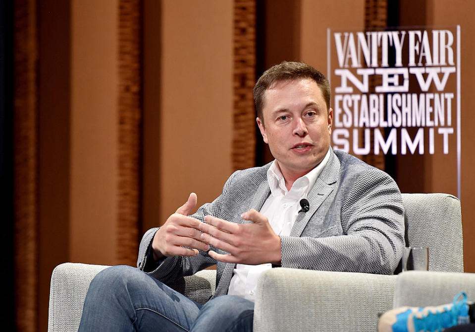 <p>No. 2: University of Pennsylvania<br>Known UHNW alumni: 832<br>Combined wealth: $369 billion<br>Former grad and Tesla Motors CEO Elon Musk is seen here.<br> (Photo by Mike Windle/Getty Images for Vanity Fair) </p>