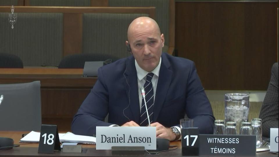 Daniel Anson the director of general intelligence and investigations for the Canada Border Services Agency.