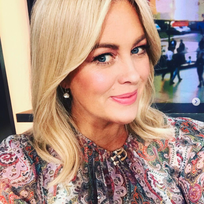 Sam Armytage selfie