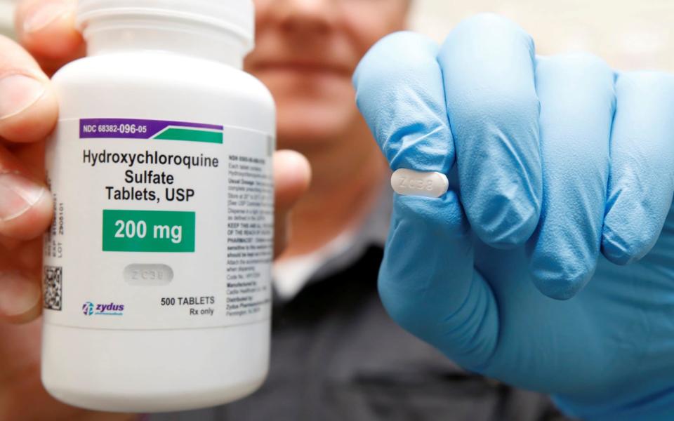 hydroxychloroquine. president trump,  - George Frey/REUTERS