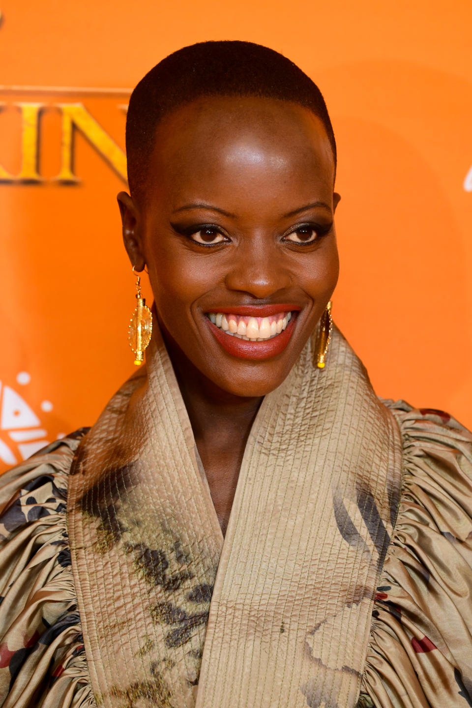 Florence Kasumba attending Disney's The Lion King European Premiere held in Leicester Square, London.