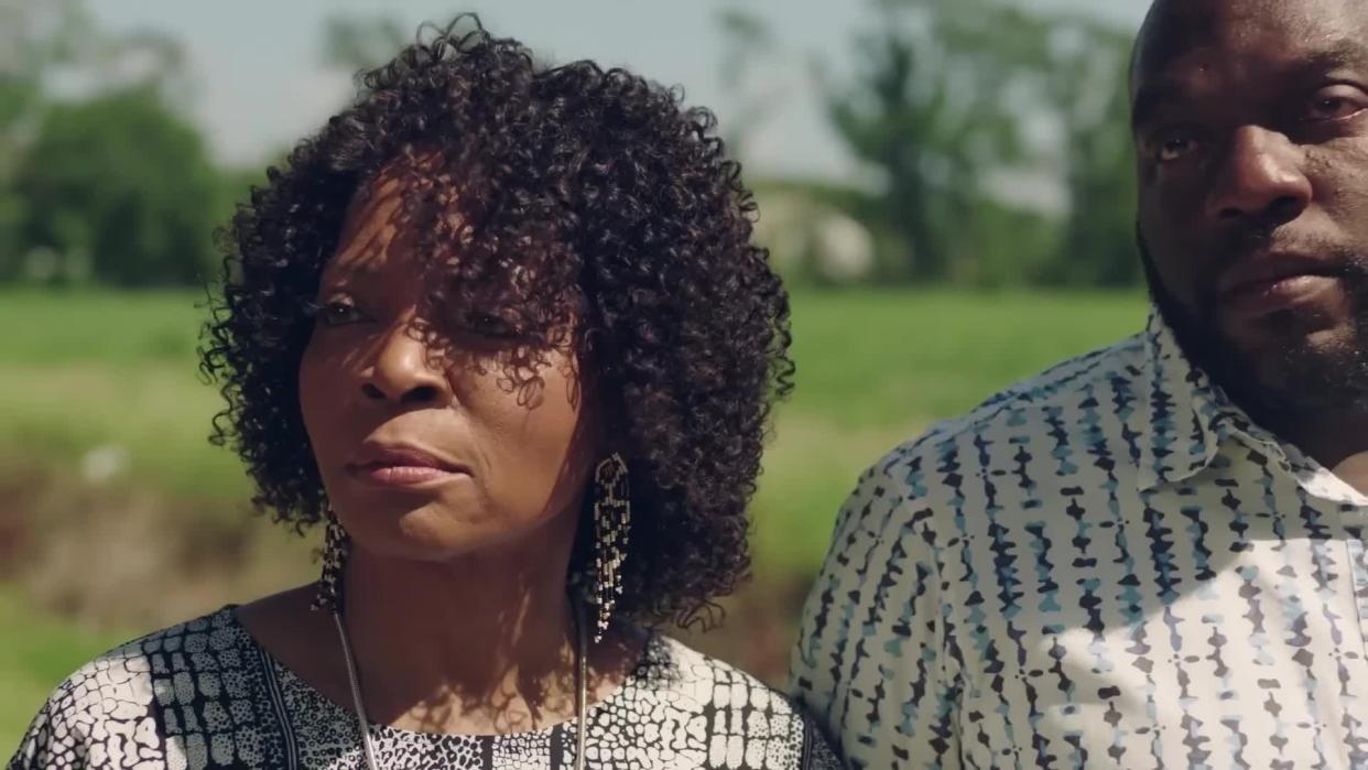  Aunt Vi and Hollywood looking into the distance on Queen Sugar season 7 