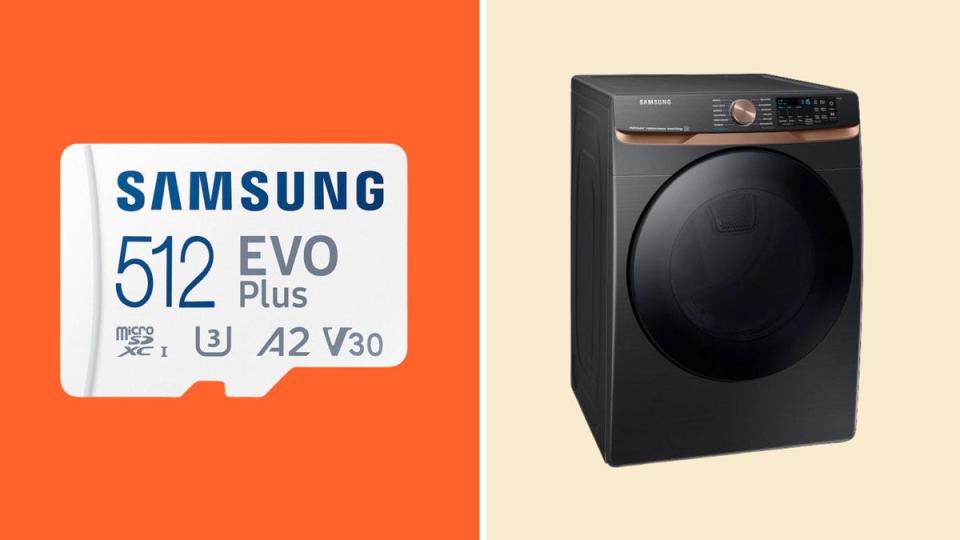 Discover Samsung's daily deals feature savings on everything from compact memory cards to spacious appliances.