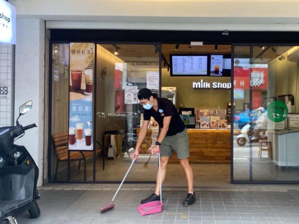 台東推動觀光旅遊，營造更優質的環境衛生，二六三家商店響應參與台東環境友善商店。(記者鄭錦晴翻攝）