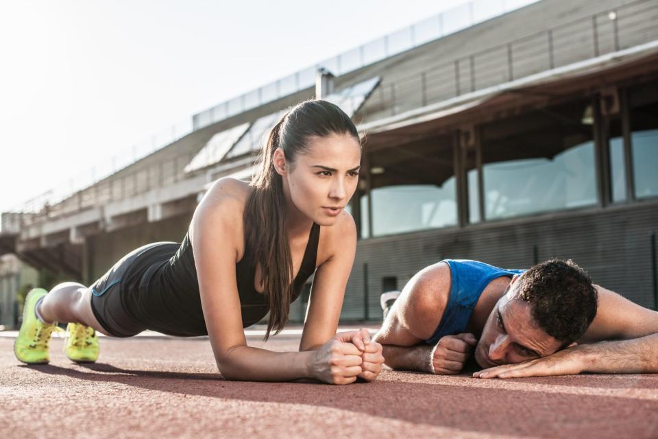 plank exercise levels how fit are you in good shape national fitness day