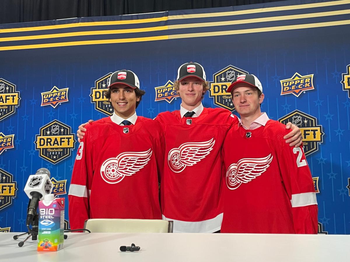 Detroit Red Wings' NHL draft updates Michigan State goalie among 3