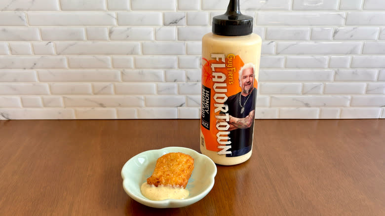 Flavortown honey mustard with nugget