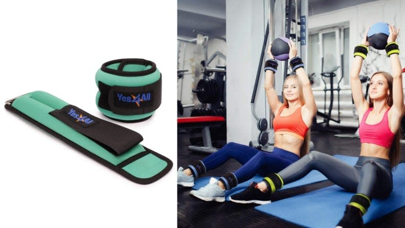 Choose from weights ranging from 1.5 to 5 pounds.