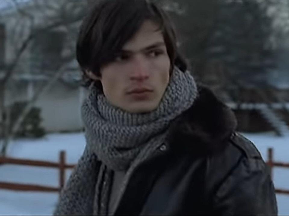 Guntars Asmanis in Taylor Swift's music video for "Back to December."