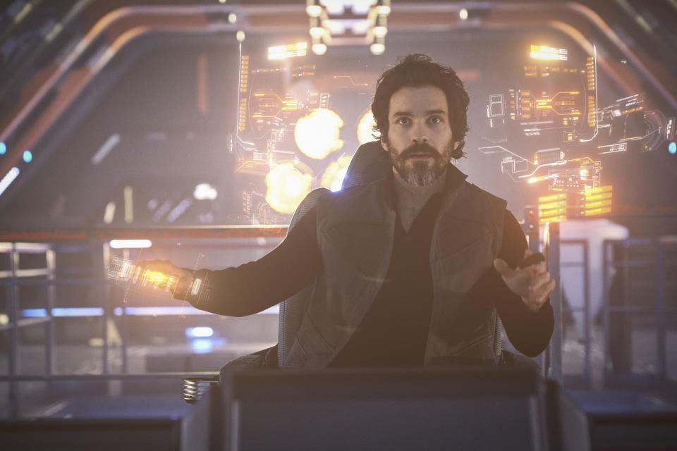 Pictured: Santiago Cabrera as Rios of the the CBS All Access series STAR TREK: PICARD. Photo Cr: Trae Patton/CBS Â©2019 CBS Interactive, Inc. All Rights Reserved.