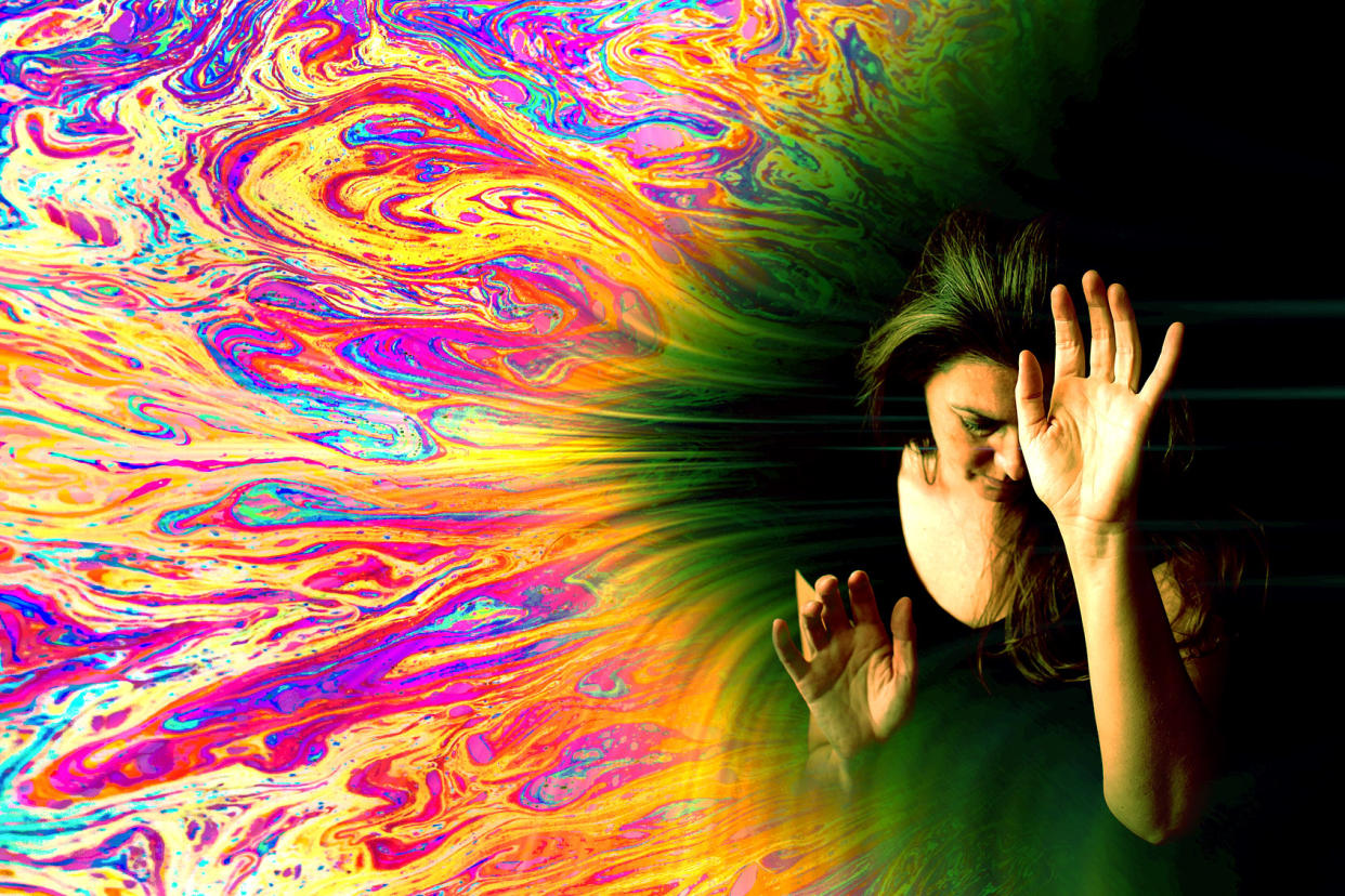 Bad psychedelic trip, concept Photo illustration by Salon/Getty Images