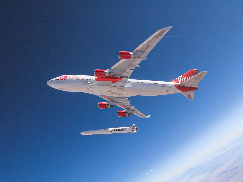 Virgin Orbit Boeing 747