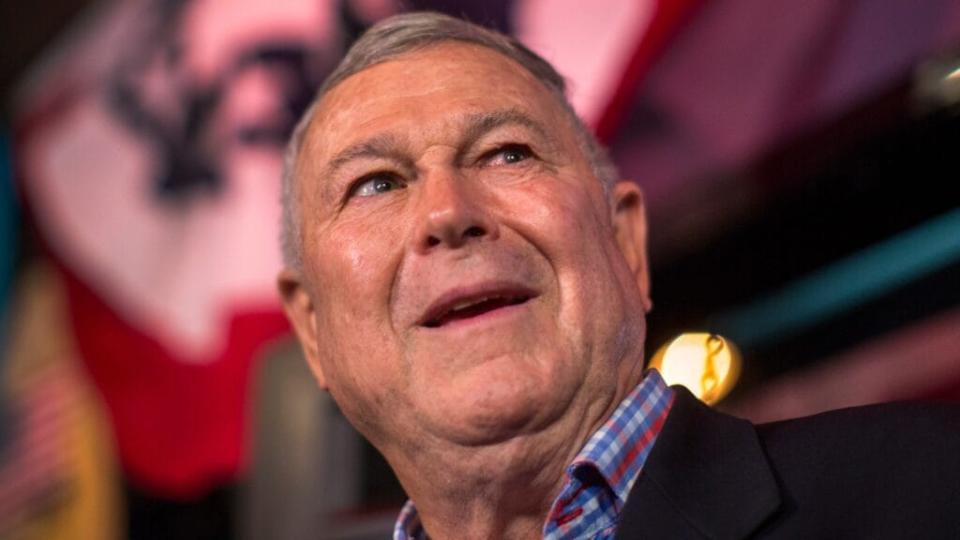 Former California Rep. Dana Rohrabacher confirmed on Monday that he was at the U.S. Capitol during the Jan. 6 riot. (Photo by David McNew/Getty Images)