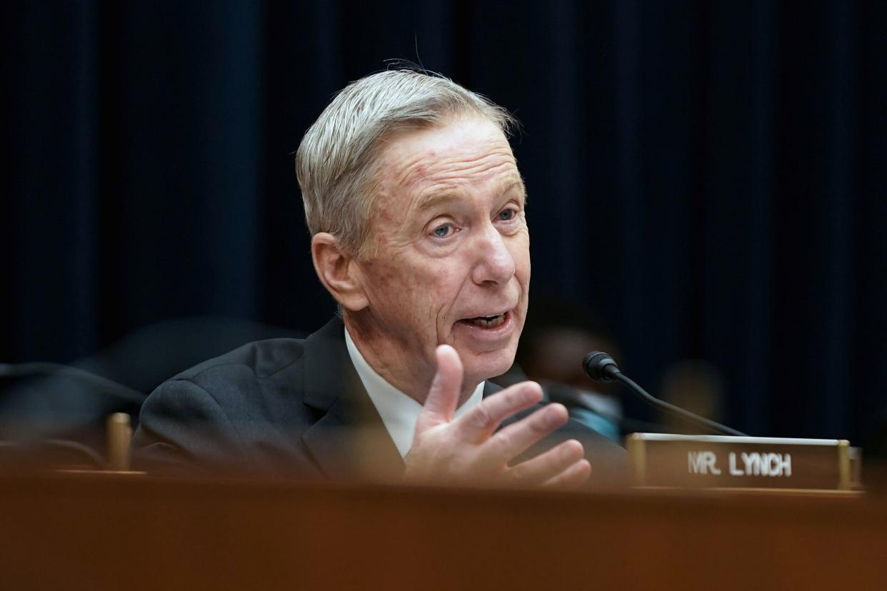 Rep. Stephen Lynch (D-Mass.), who received a second dose of the COVID-19 vaccine earlier this month, tested positive for the virus on Friday.   (Photo: POOL New / Reuters)