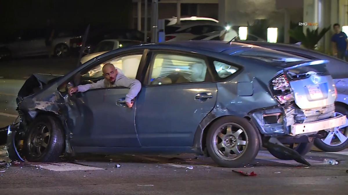 Suspect In Custody After High Speed Chase Crash In North Hollywood 3152