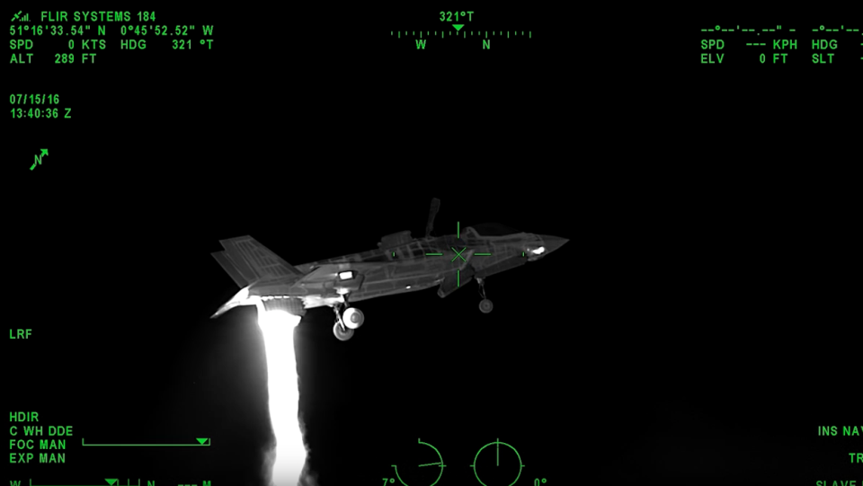 F-35 thermal VTOL