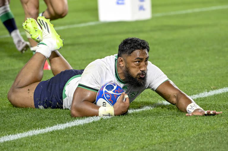 Bundee Aki es uno de los mejores jugadores de lo que va de la Copa del Mundo; busca guiar a Irlanda a su primer título