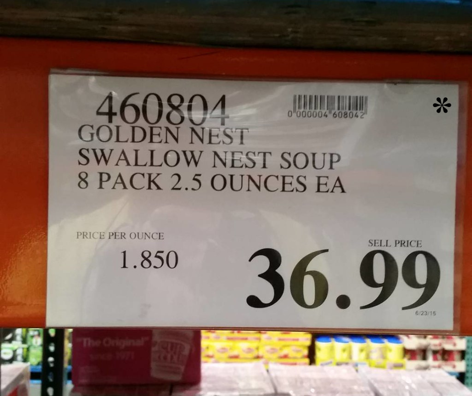 Bird's Nest Soup at Costco