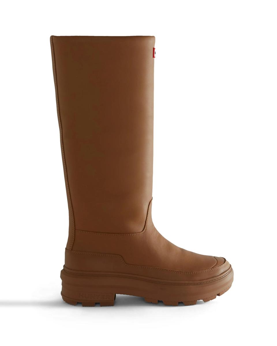 Hunter, "Killing Eve," BBC, collaboration, boot, rain boot, neutral