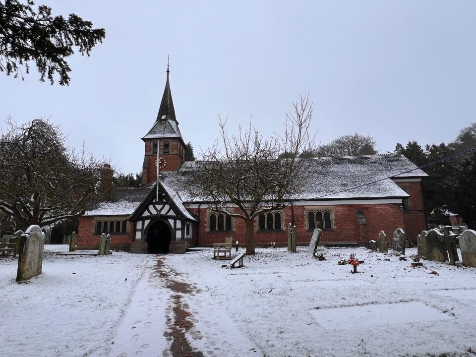 Saint Mary's Church of the White Gate, subject to Julies one photo each month camera club challenge