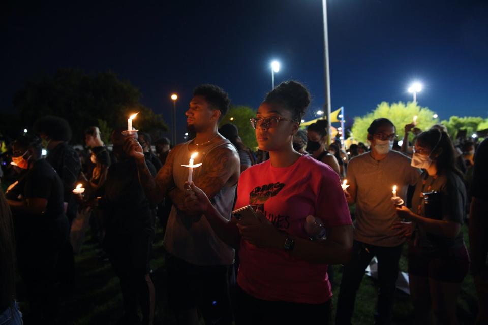 Las Vegas protest