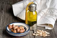 <p>Famously know as Moroccan oil, Argan oil is praised for its hair care abilities. But the oil is an effective skin moisturizer as well. Light weight, accessible and appropriate for every day use. <i>(Photo: Getty Images)</i> </p>