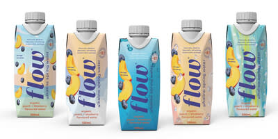 Tetra Pak® Custom Printing and Flow Water Collaboration