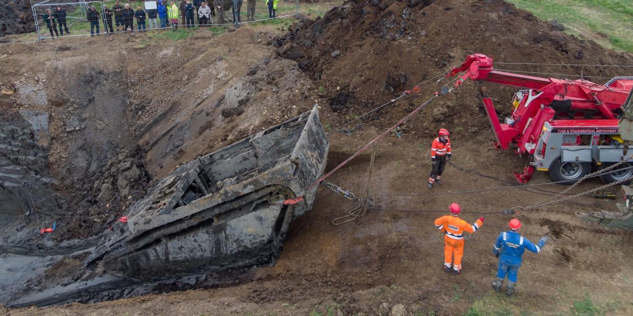 crowland tank buffalo unearthed