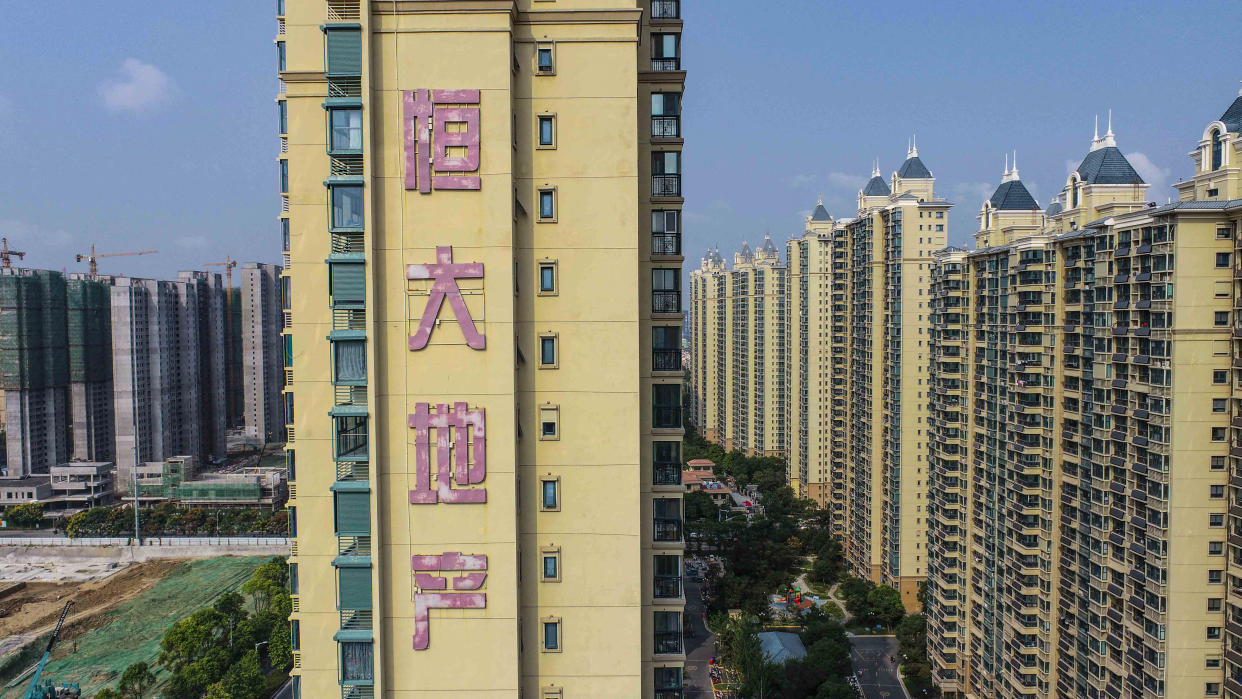 European stocks follow Asia lower on property market jitters. Photo: STR / AFP/ China OUT (Photo by STR/AFP via Getty Images)