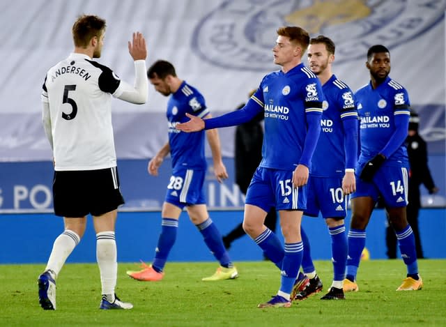 Fulham claimed a surprise win over Leicester on Monday