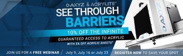axyz-partners-with-acrylite-for-special-promotion-and-training-to-fight-covid-19:AXYZ PARTNERS WITH ACRYLITE® FOR SPECIAL PROMOTION AND TRAINING TO FIGHT COVID-19