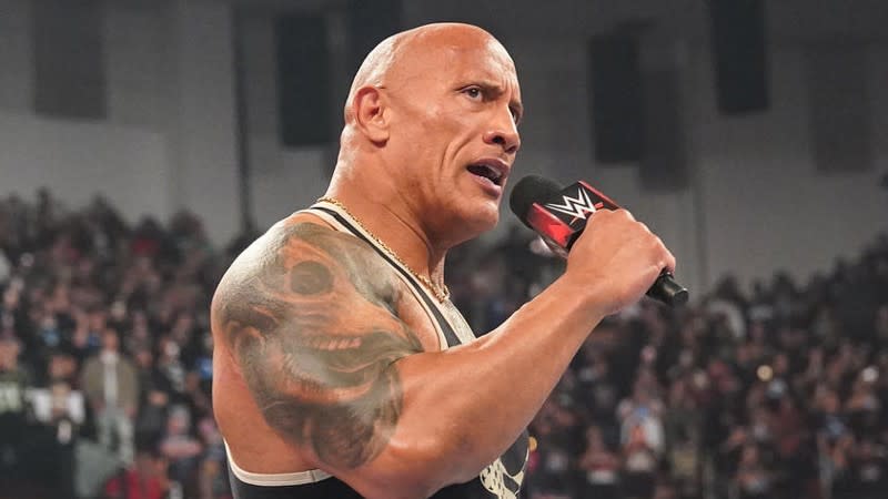 The Rock WWE RAW