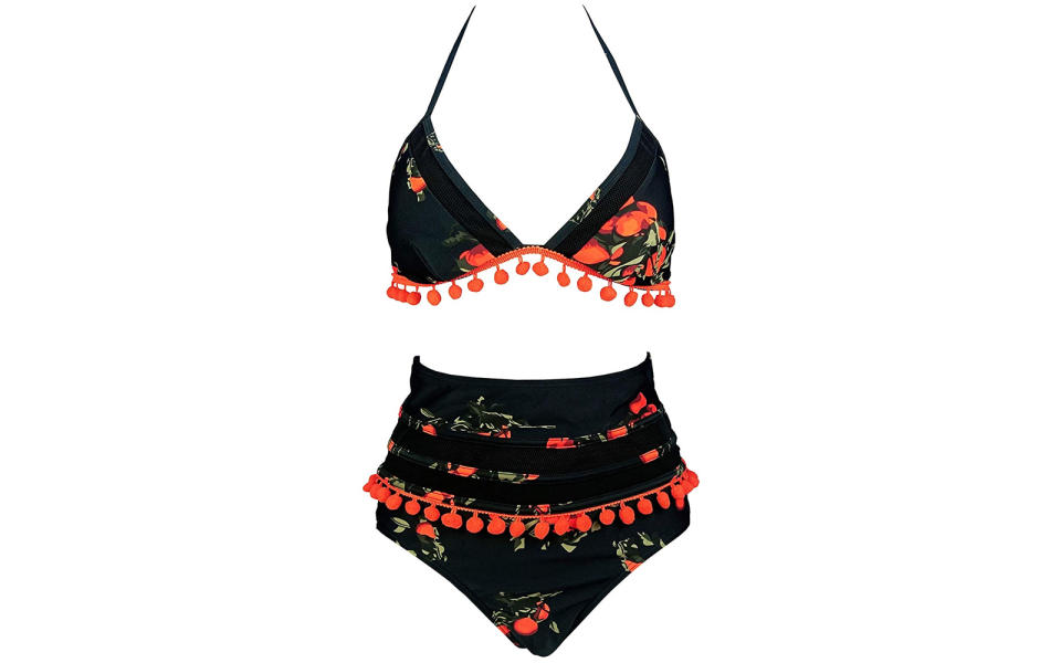 Cocoship Tassel Trim Bikini