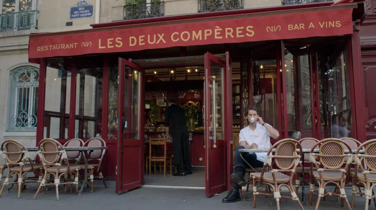 Le restaurant de Emily in Paris. - Netflix