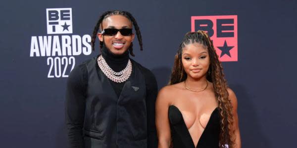 La Sirenita: novio de Halle Bailey es criticado por defenderla al decir que creía extinto al racismo