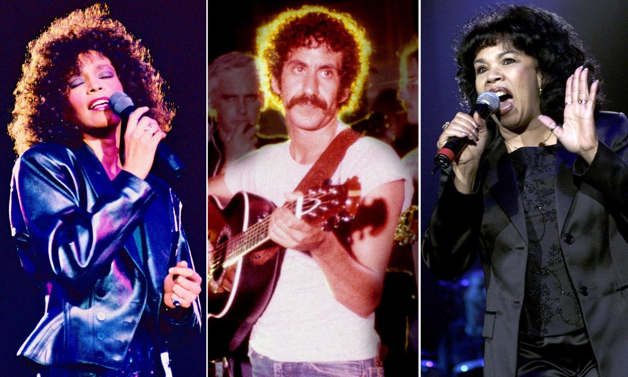 <span>Whitney Houston, Jim Croce and Candi Staton.</span><span>Composite: Getty Images</span>