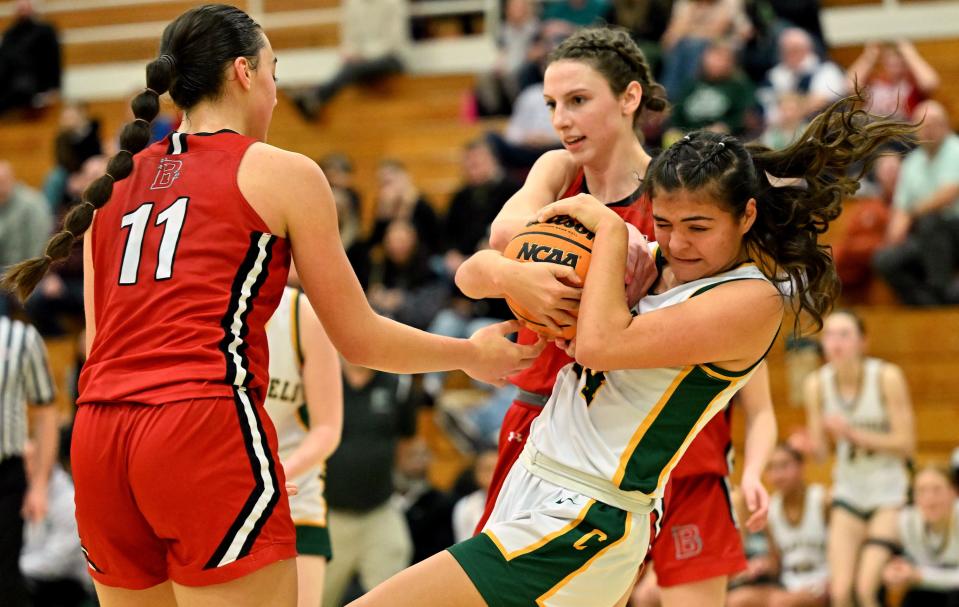 Clearfield and Bountiful play at Clearfield on Wednesday, Jan. 17, 2024. Bountiful won 56-47. | Scott G Winterton, Deseret News