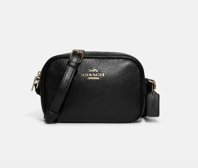 Coach Crossbody Pouch In Pebble Leather, $150, Coach