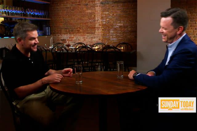 <p>Sunday TODAY with Willie Geist!</p> Matt Damon (L) on <em>Sunday TODAY with Willie Geist</em>