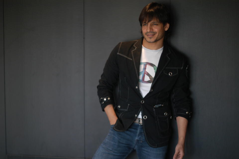 NEW DELHI, INDIA - OCTOBER 12, 2007: Bollywood actor Vivek Oberoi poses during his profile shoot, on October 12, 2007 in New Delhi, India. (Photo by Raj K Raj/Hindustan Times via Getty Images)